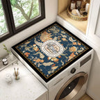 Decorative Floral Laundry Room Counter Mat | Thrascher