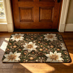 Decorative Football-Themed Area Mat | Thrascher
