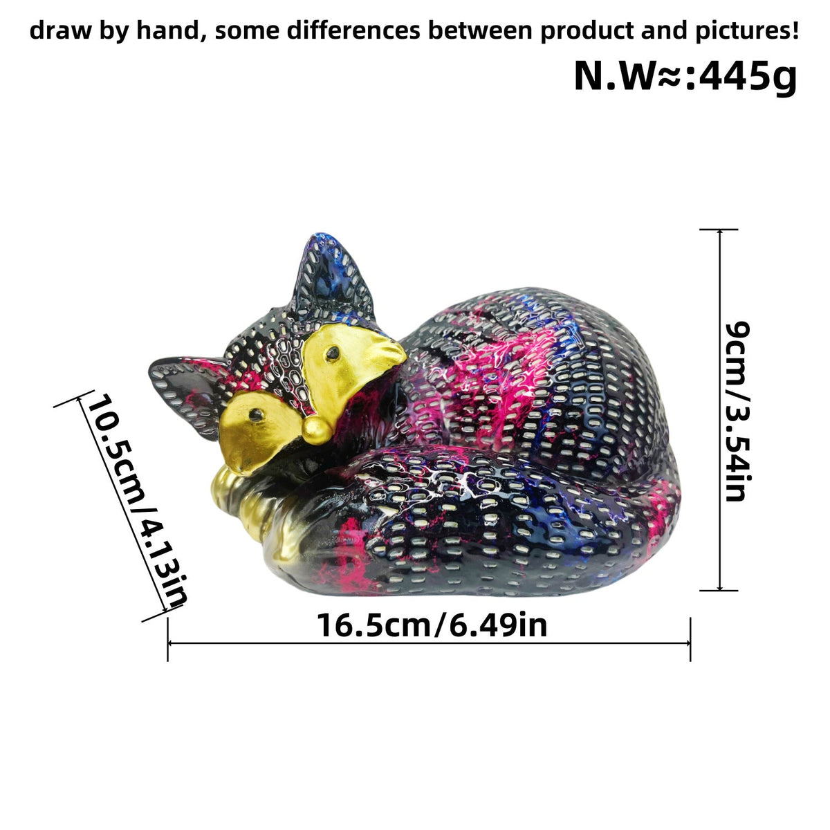 Decorative Fox Sculpture | Thrascher
