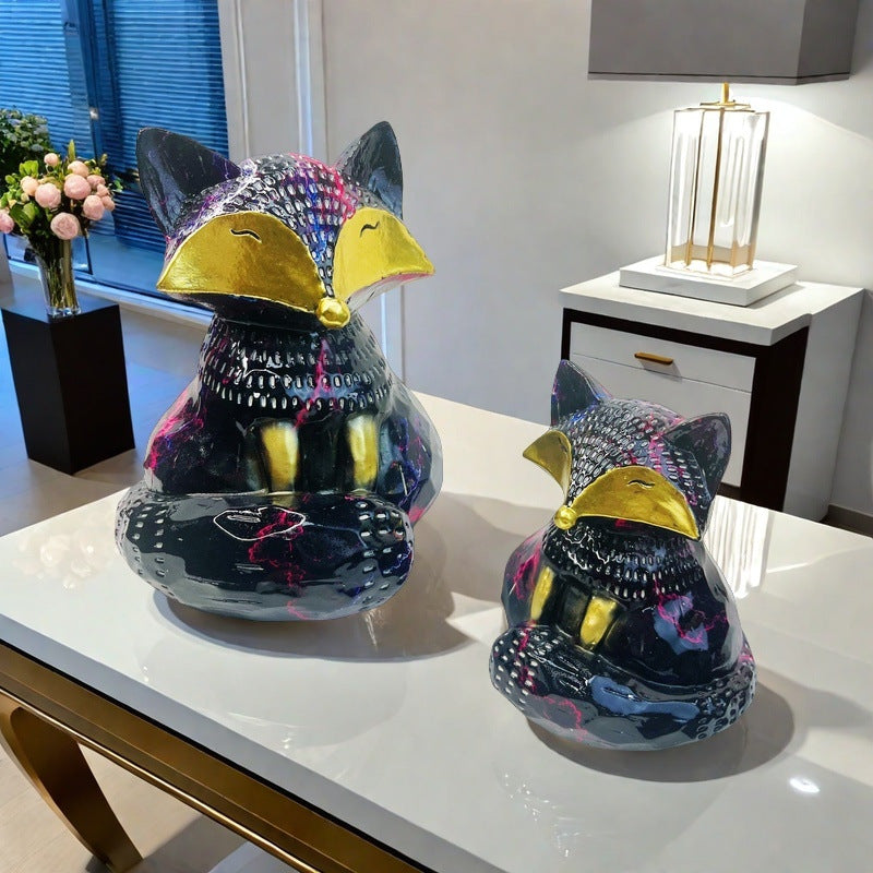 Decorative Fox Sculpture | Thrascher