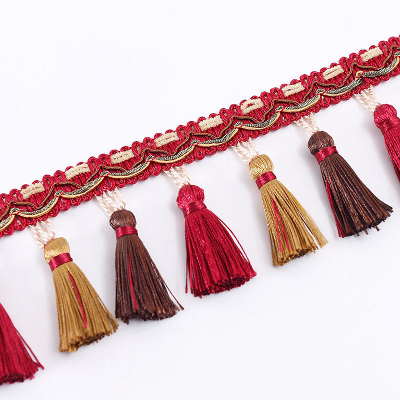 Decorative Fringe Trim Polyester Textile | Thrascher