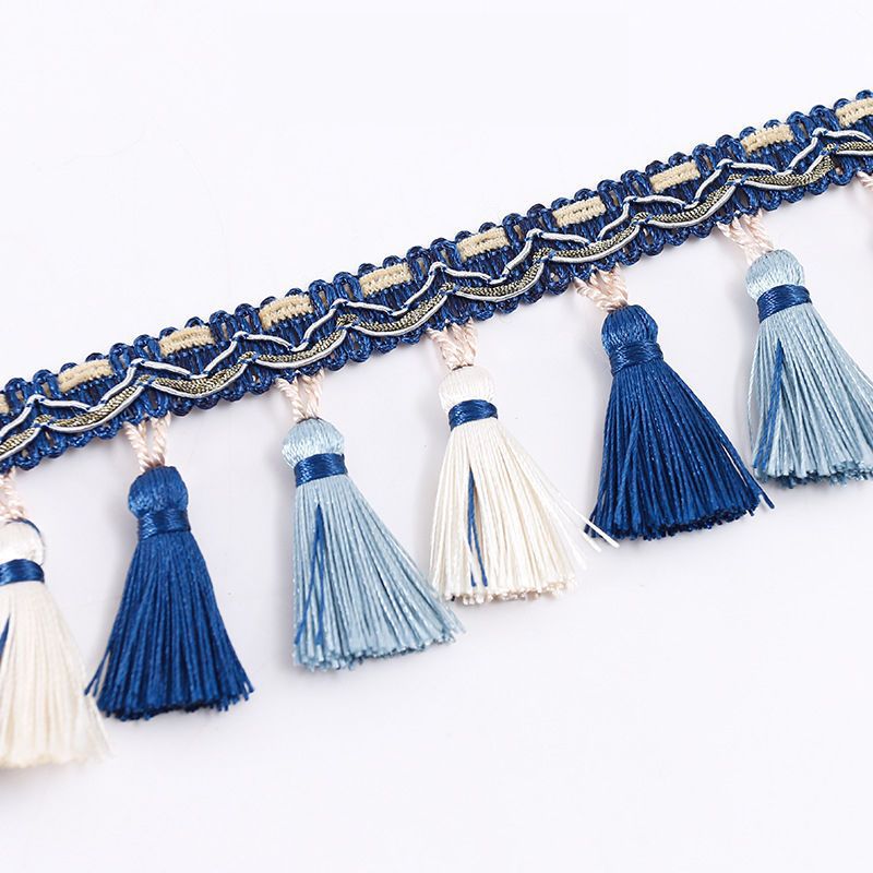Decorative Fringe Trim Polyester Textile | Thrascher
