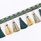 Decorative Fringe Trim Polyester Textile | Thrascher