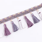 Decorative Fringe Trim Polyester Textile | Thrascher