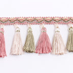 Decorative Fringe Trim Polyester Textile | Thrascher