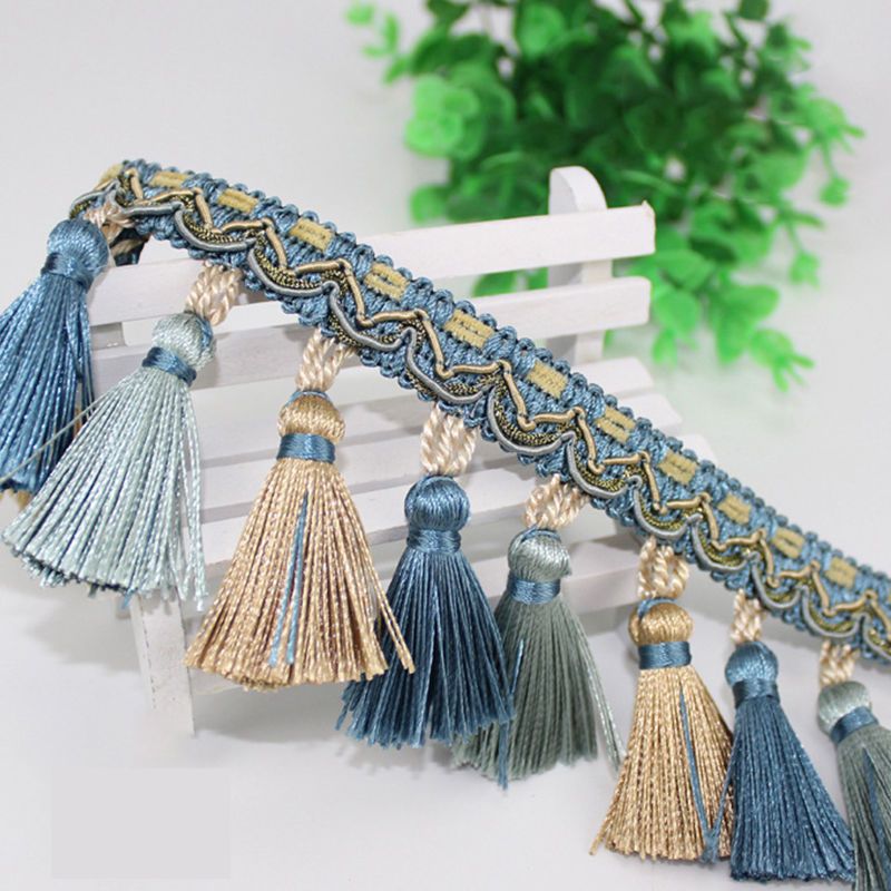 Decorative Fringe Trim Polyester Textile | Thrascher