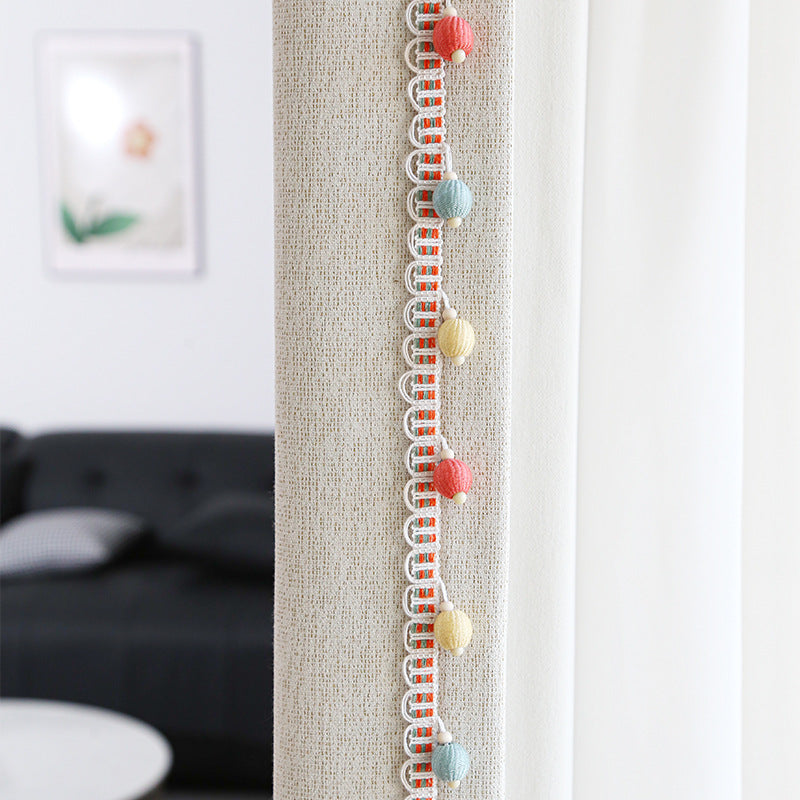 Decorative Fringe Trim with Colorful Tassels | Thrascher