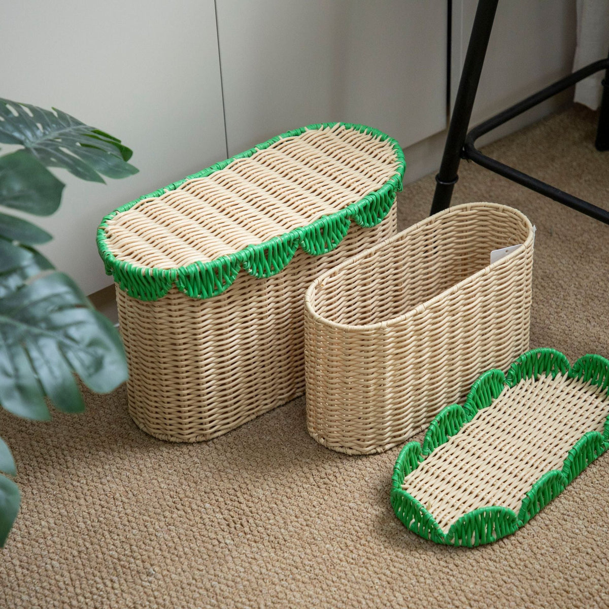 Decorative Handcrafted Woven Storage Baskets | Thrascher