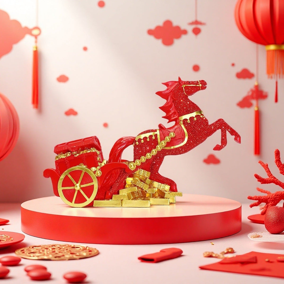 Decorative Horse Figure | Thrascher
