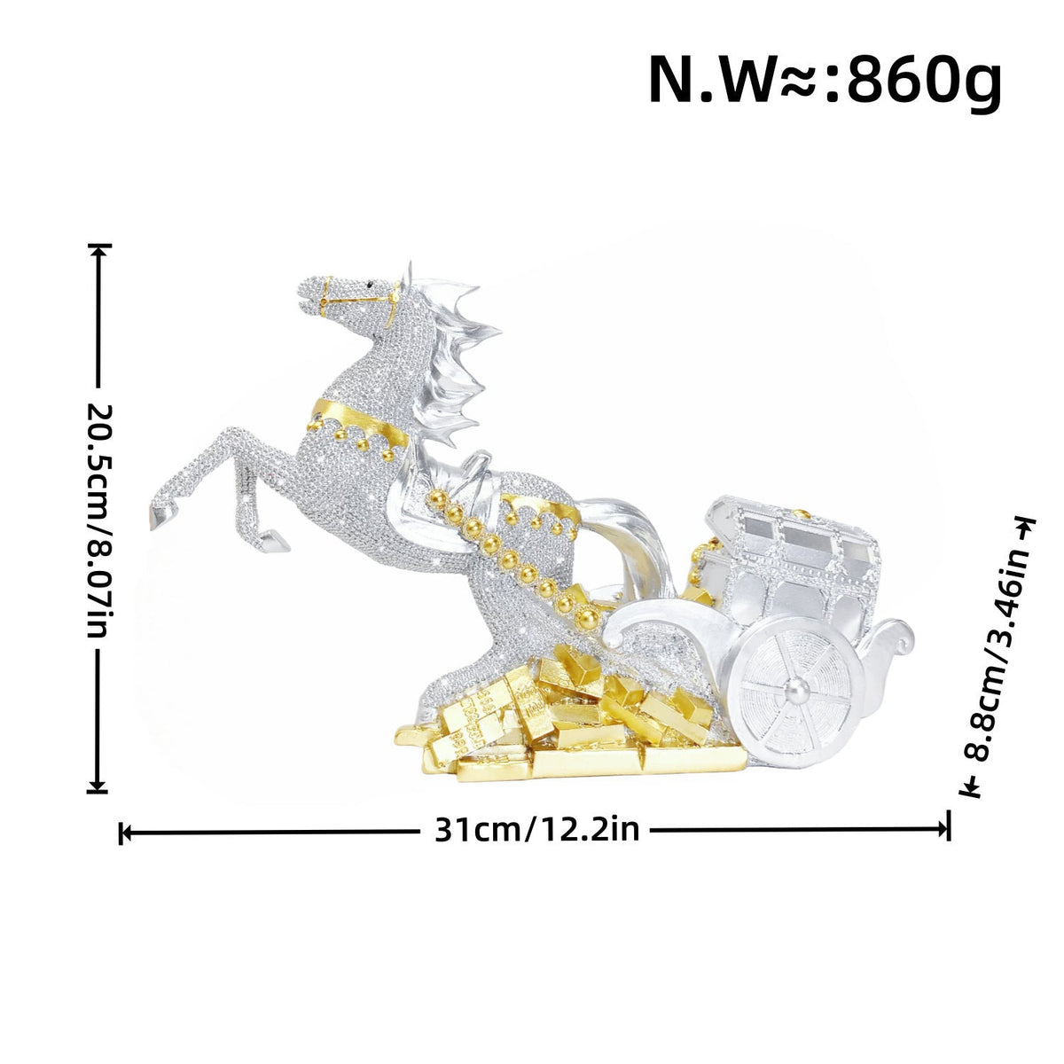 Decorative Horse Figure | Thrascher