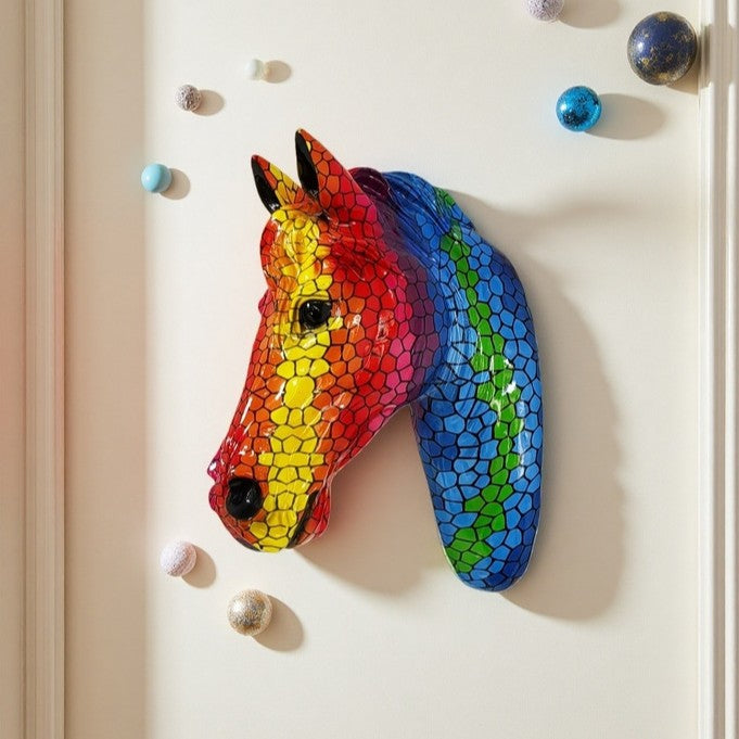 Decorative Horse Head Sculpture | Thrascher