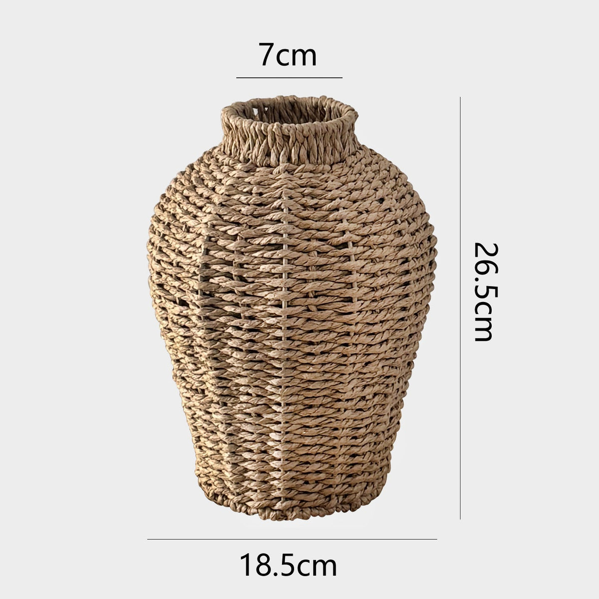 Decorative Jug made of Woven Material | Thrascher