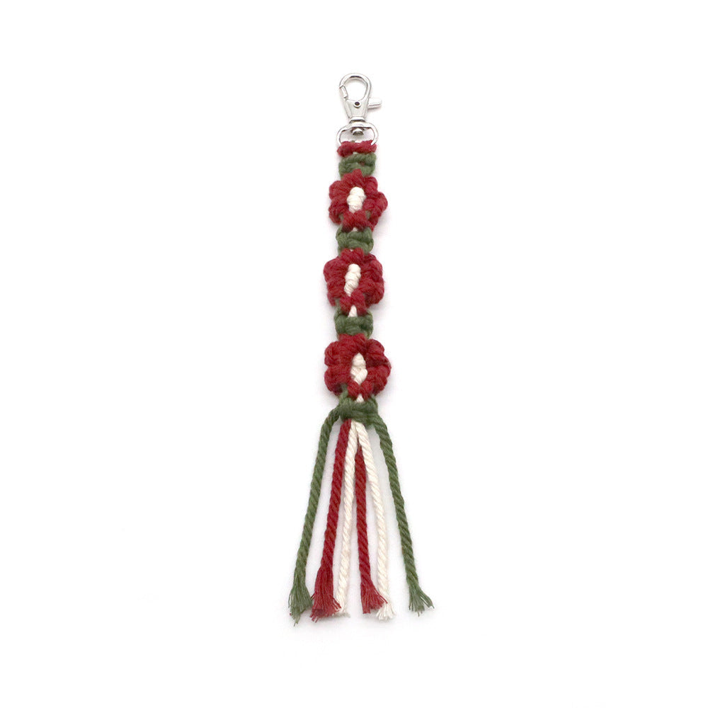 Decorative Keychain made of Macrame | Thrascher