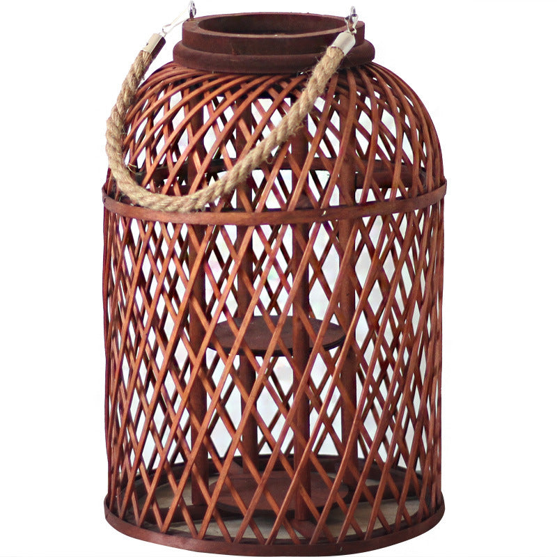 Decorative Lantern made of Braided Material | Thrascher