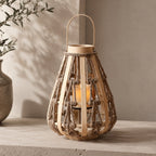Decorative Lantern made of Rattan | Thrascher