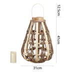 Decorative Lantern made of Rattan | Thrascher