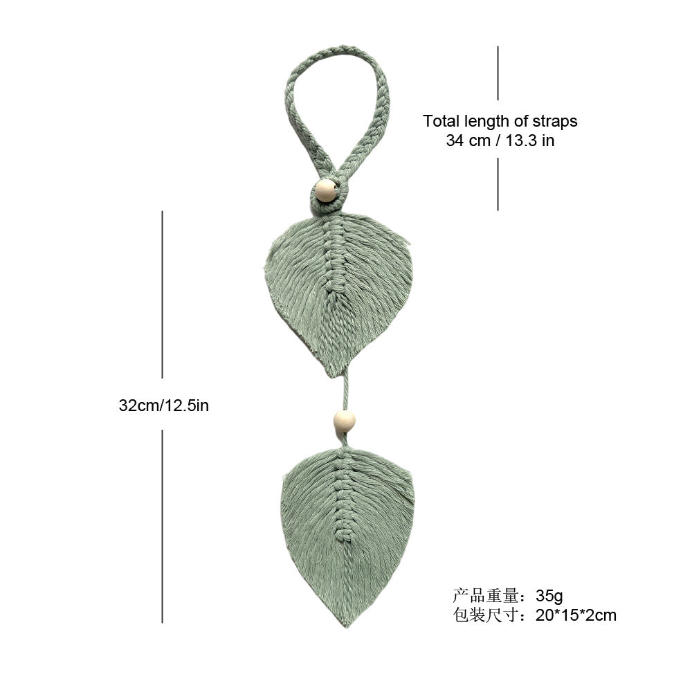 Decorative Leaf Keychain | Thrascher