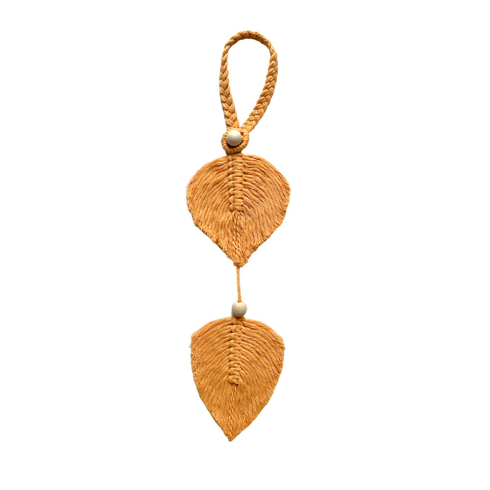 Decorative Leaf Keychain | Thrascher