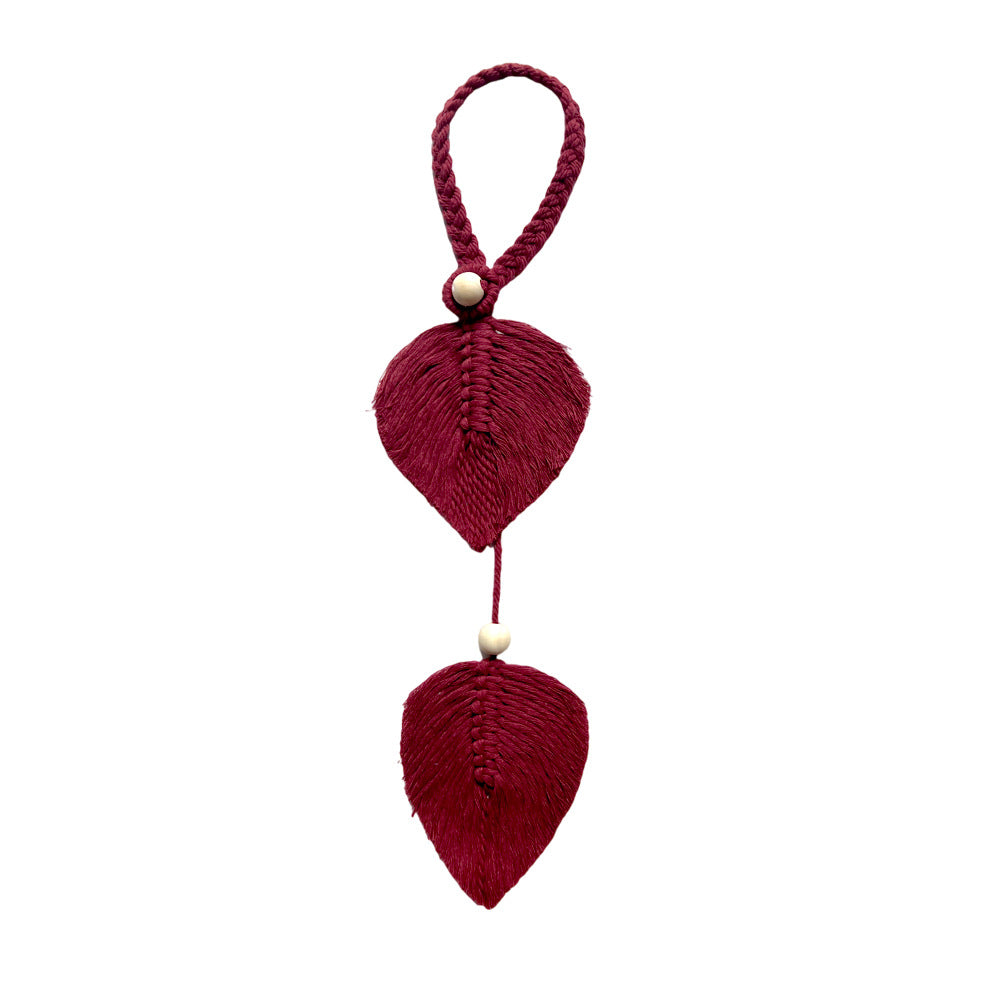 Decorative Leaf Keychain | Thrascher