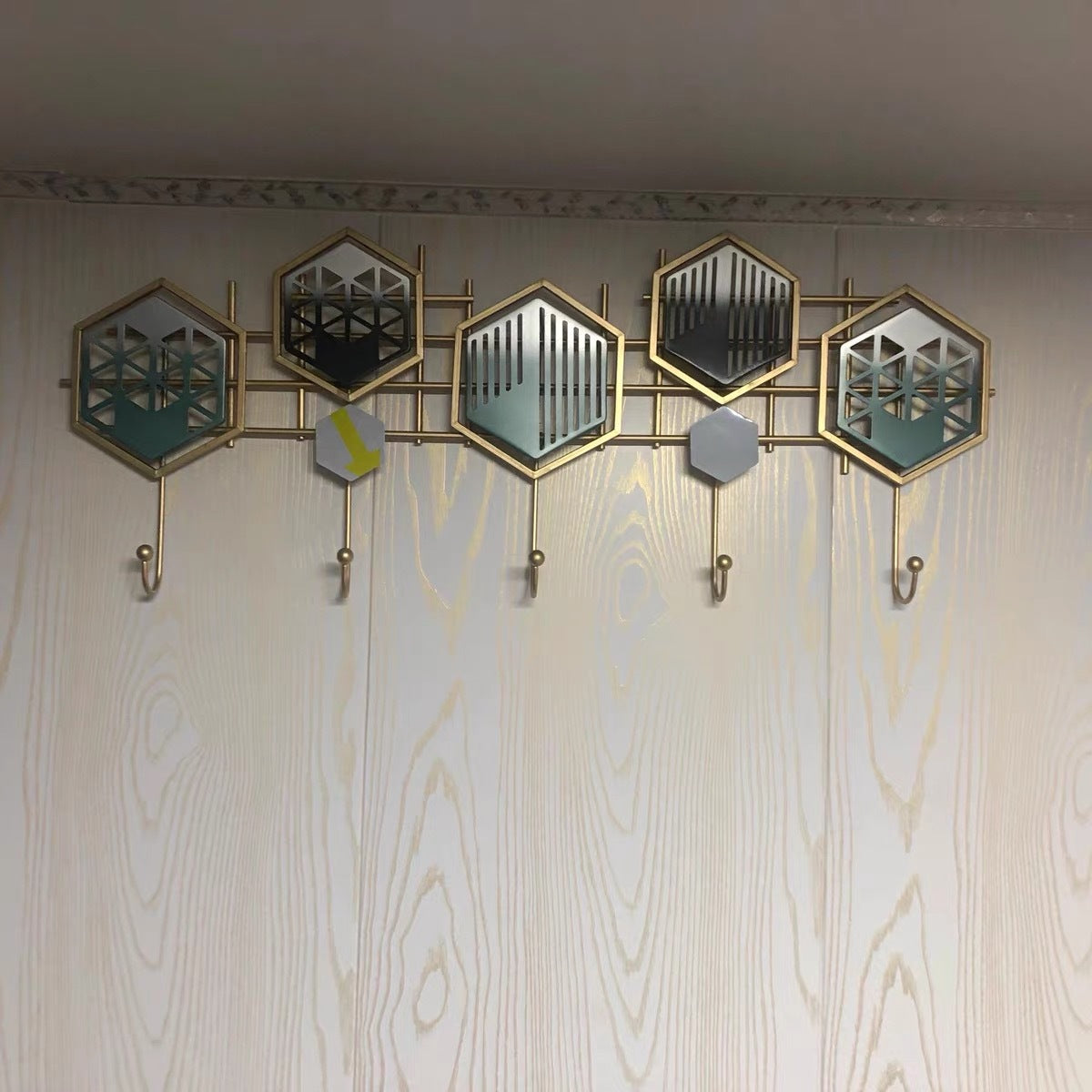 Decorative Leaf Wall Hook Rack | Thrascher