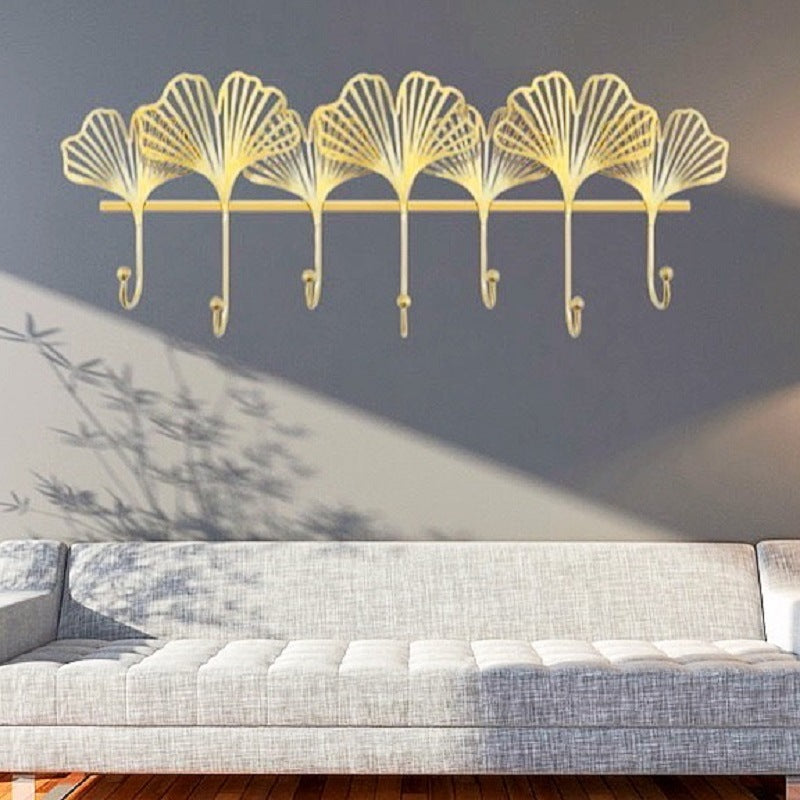 Decorative Leaf Wall Hook Rack | Thrascher
