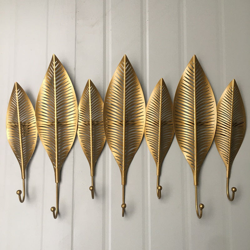 Decorative Leaf Wall Hook Rack | Thrascher