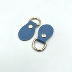 Decorative Leather Sky Blue White | Thrascher