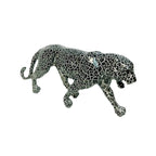 Decorative Leopard Figure made of Resin | Thrascher