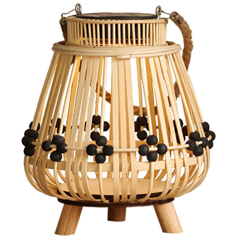 Decorative Light Source with Natural Rattan | Thrascher