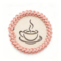 Decorative Macrame Coffee Cup Coaster | Thrascher