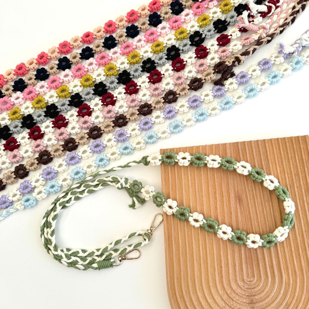 Decorative Macrame Eyewear Strap | Thrascher