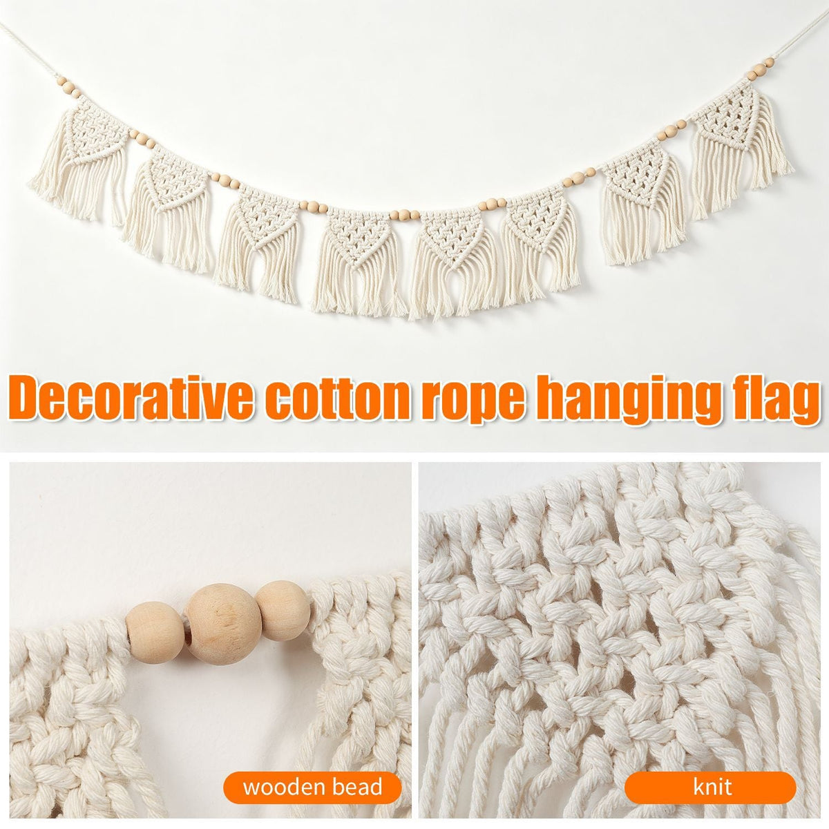 Decorative Macrame Garland | Thrascher
