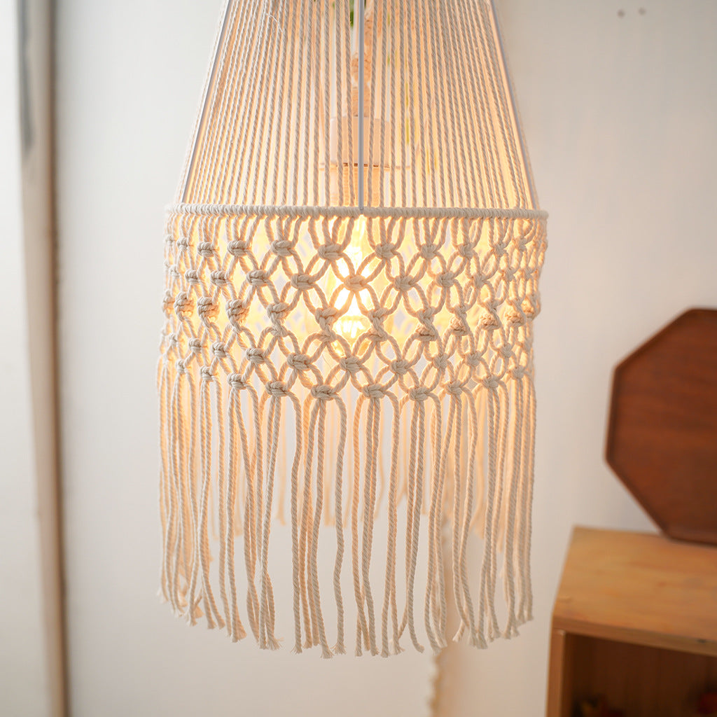 Decorative Macrame Hanging Lantern | Thrascher