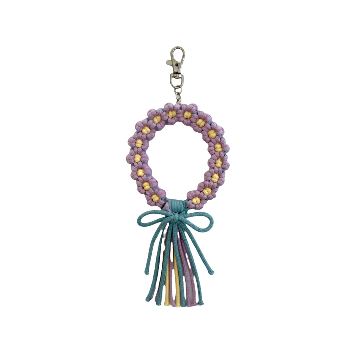 Decorative Macrame Keychain Holder | Thrascher