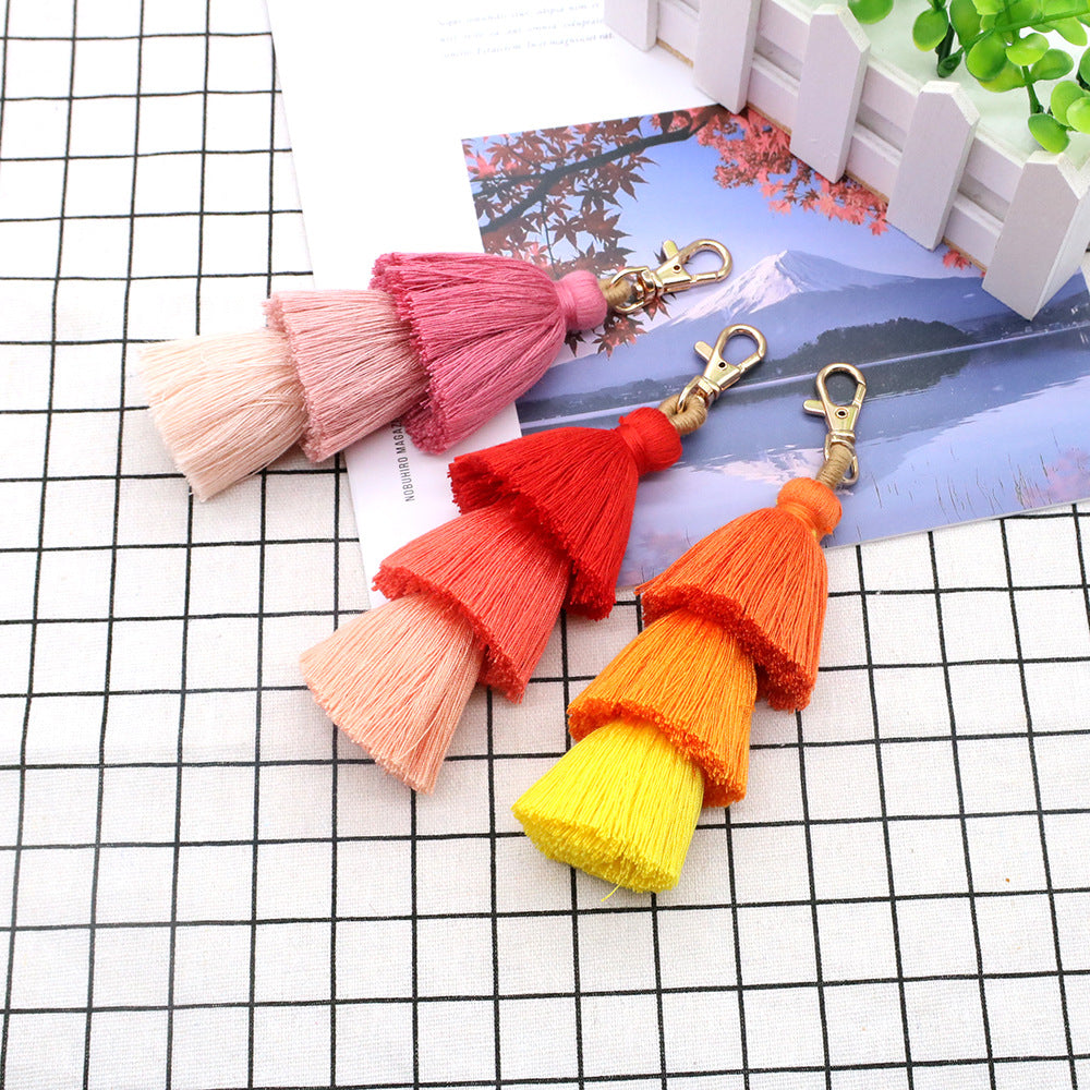 Decorative Macrame Keychain | Thrascher