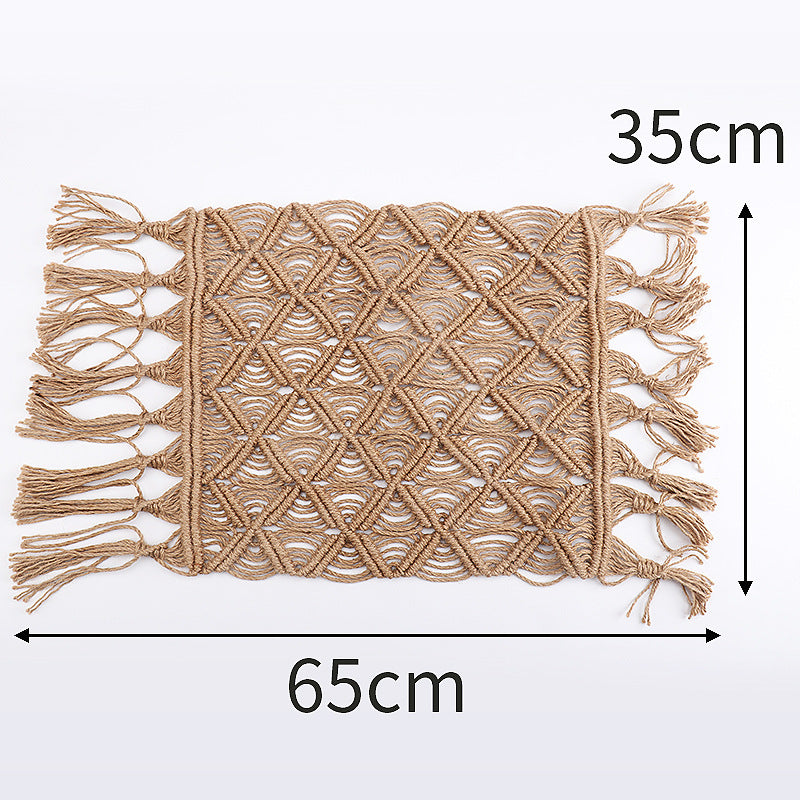 Decorative Macrame Placemat | Thrascher