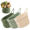 Decorative Macrame Storage Basket Brown | Thrascher