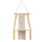Decorative Macrame Swing Shelf | Thrascher