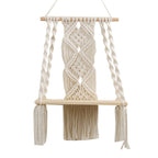 Decorative Macrame Swing Shelf | Thrascher