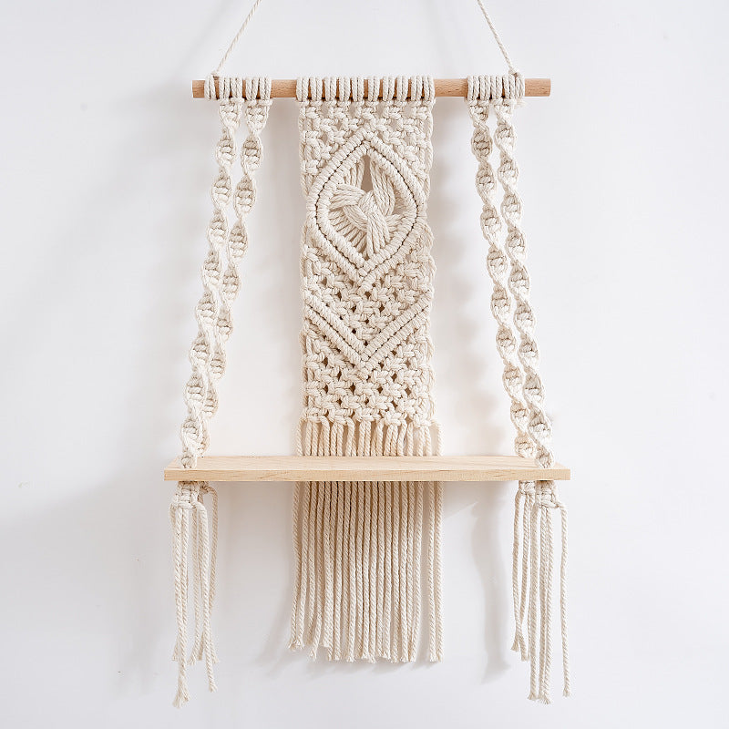 Decorative Macrame Swing Shelf | Thrascher