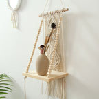 Decorative Macrame Swing Shelf | Thrascher