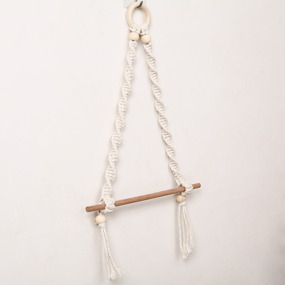 Decorative Macrame Toilet Paper Holder | Thrascher
