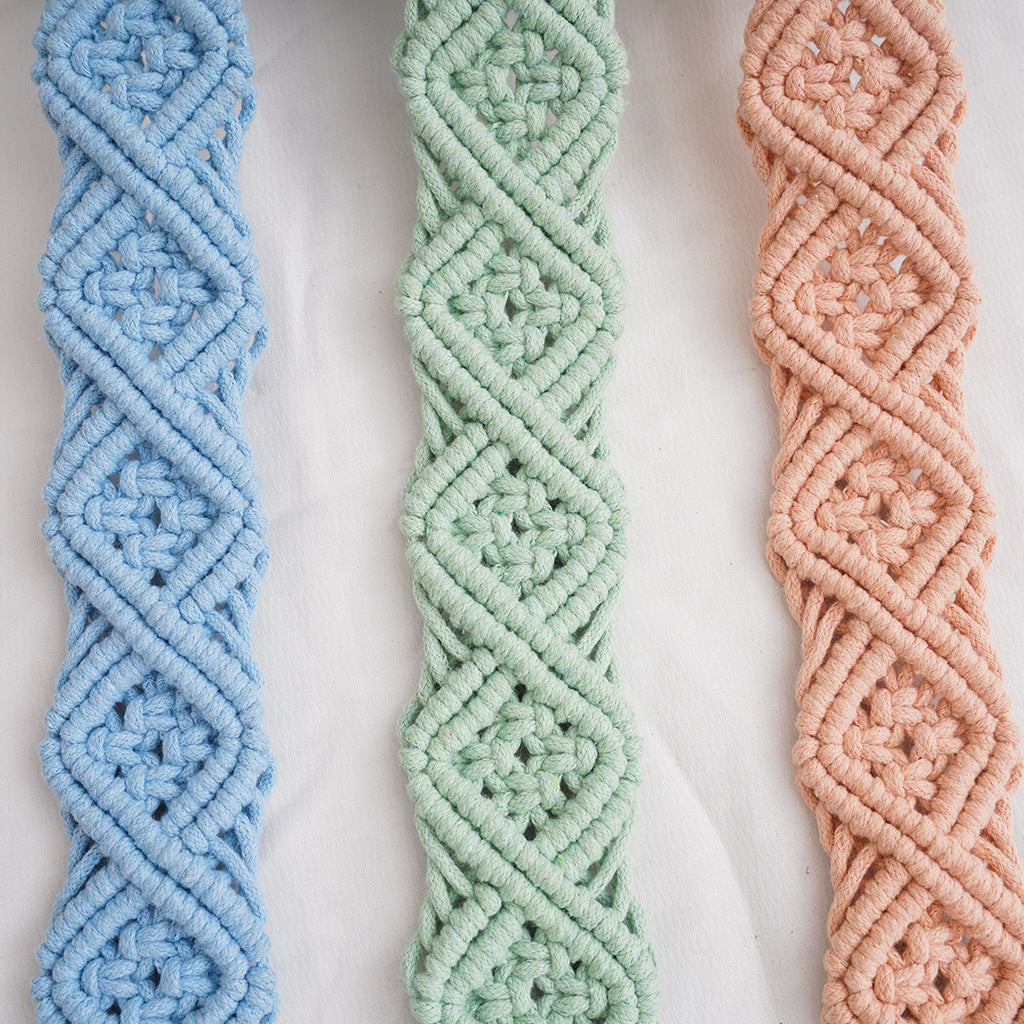 Decorative Macrame Wall Hanging Key Holder | Thrascher