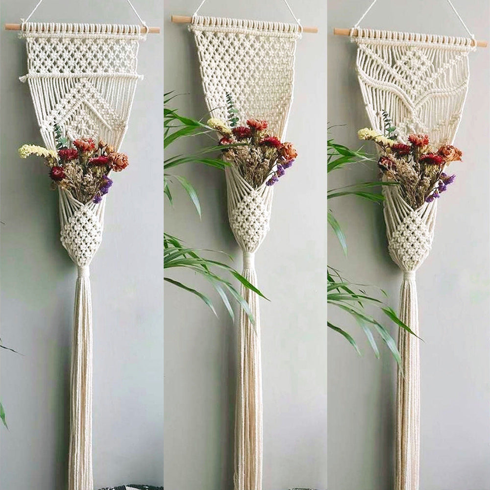 Decorative Macrame Wall Hanging with Artistic Design | Thrascher