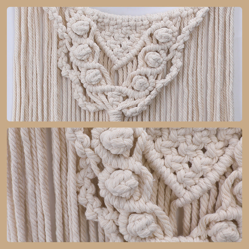 Decorative Macrame Wall Hanging with Boho Design | Thrascher