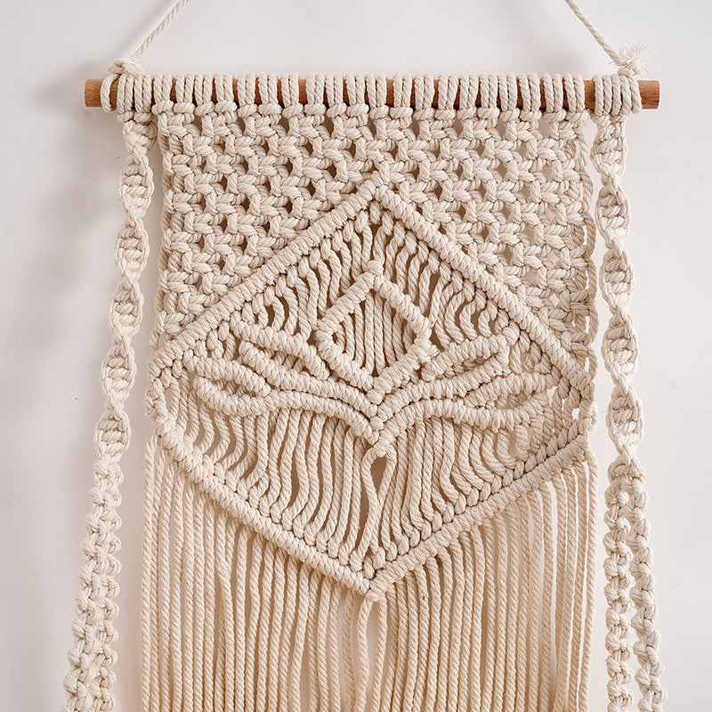 Decorative Macrame Wall Shelf 13 × 20 Inch | Thrascher