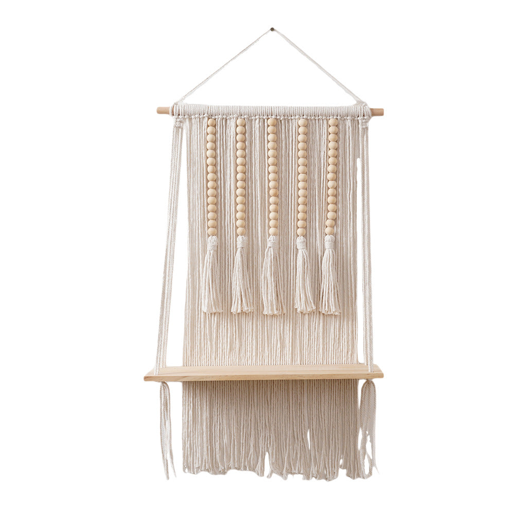 Decorative Macrame Wall Shelf | Thrascher