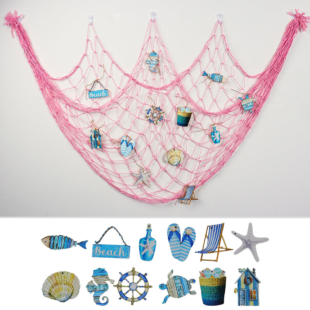 Decorative Macrame Wall Tapestry Cream White Sky Blue | Thrascher