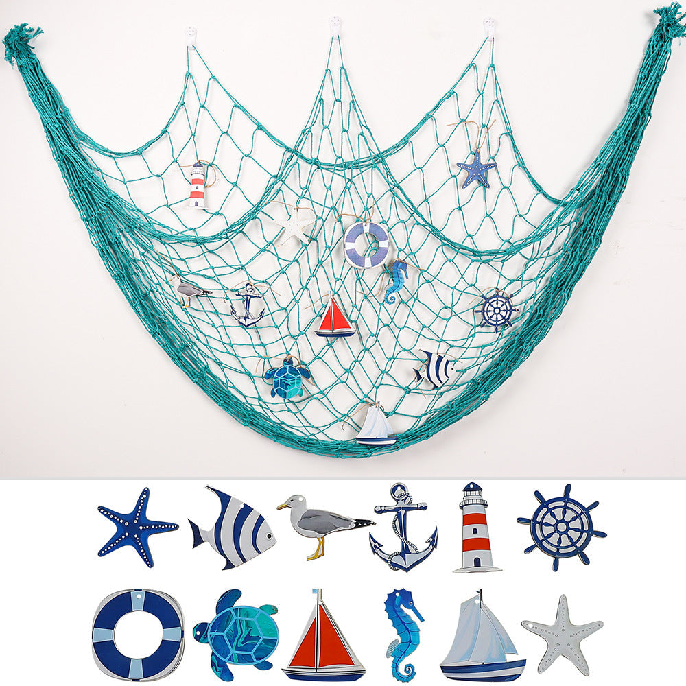 Decorative Macrame Wall Tapestry Cream White Sky Blue | Thrascher