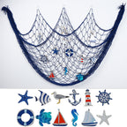 Decorative Macrame Wall Tapestry Cream White Sky Blue | Thrascher